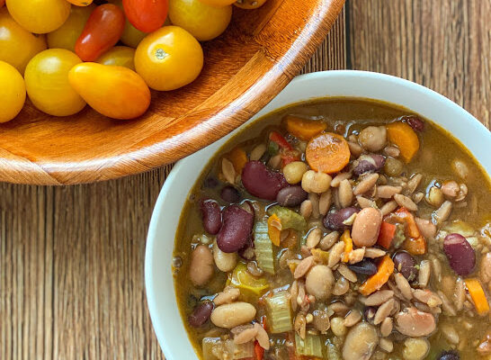 Vegan bean/lentil soup